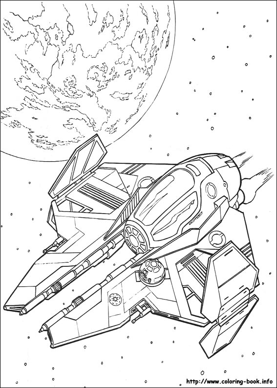 Star Wars coloring picture